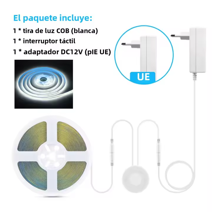 LED Mirror Light Dimmer Con Sensor De Escaneo Manual Y Interruptor Táctil DC12V Para Iluminación De Cocina Y Baño Decorativa - 1