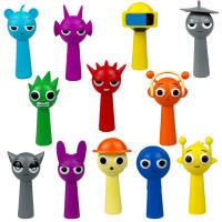 Sprunki Figuras De Acción Juego De 12 Piezas Incredibox Set De Figuras De Juguete Banban Del Jardín PVC Muñecos Ornamentos Para Niños Y Adultos - details 3