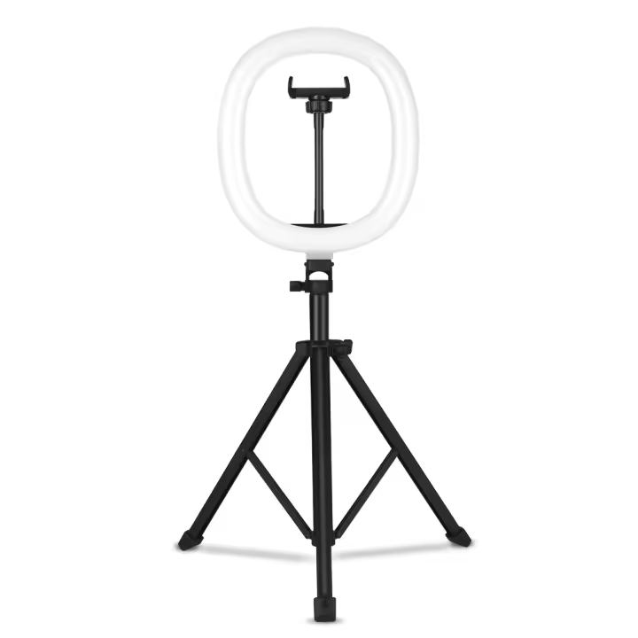 MZ-10 Luz de relleno en vivo plegable telescópica integrada de 10 pulgadas 3 modos de luz 10 niveles de brillo Anillo de luz LED regulable para fotografía de maquillaje YouTube Vlog TIK Tok Envió 24Horas - 1