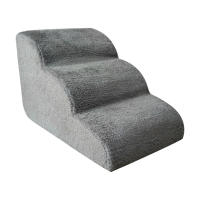 Escaleras Para Perros Antideslizantes Tres Niveles Desmontables Y Lavables Rampa De Acceso Para Cama Seguridad Y Comodidad Para Mascotas - details 2
