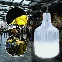 Lámpara De Emergencia LED Recargable 60W 80W Con Gancho Para Camping BBQ Y Tiendas Exteriores Luz Portátil USB Recargable - details 11