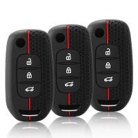 Funda De Llave De Coche De Silicona Para Renault Sandero Stepway Logan Clio 5 Arkana Captur Kadjar Daster Twingo Trafic Kwid - details 4