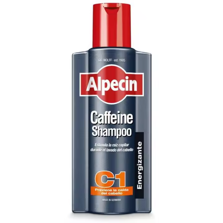 Alpecin C1 Champú Con Cafeína, 375 Ml - 1
