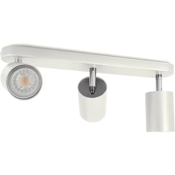 Spotlight Ajustable GU10 Base Luz De Techo Rotatable Moderno Metal Luz De Pared Sin Bombillas Iluminación Doméstica 220V - 1