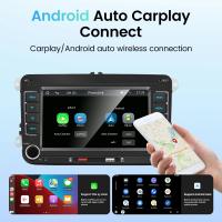 Radio Multimedia con Bluetooth para coche, reproductor inalámbrico con Android, CarPlay, 7 pulgadas, 2DIN, para VW/Passat/Touran/Caddy /Jetta - details 3