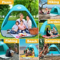 Carpa Playa Tienda de Campaña Playa Bebe UV 50 Sombrilla Pop Up 200*150*110 Cm 2-3 Personas Beach Tent Camping Playas Parques - details 5