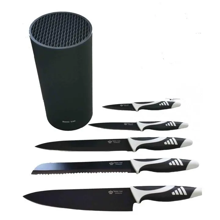 Lolek Set de 5 Cuchillos para Cocina en 3 Colores - 1