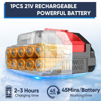 9000mAh 30Bar Pistola de Agua Sin Cable de Alta Presión Para Lavar Coches 1000W Motor de Cobre Puro 4 en 1 Boquilla Ajustable Caudal 240L/H Con Jarra de Espuma + Manguera + Filtro Autocebante Conveniente Pistola de Agua Para Coches - details 1
