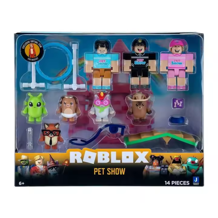 Toy Partner - Roblox Multipack Adopt Me: Pet Show - Códigos Canjeables para Artículos Exclusivos - 1