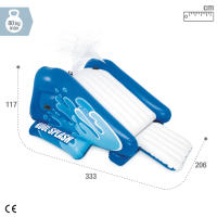 Tobogán hinchable acuático INTEX con 2 pulverizadores 333x206x117 cm - details 3