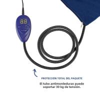 Almohadilla Caliente Eléctrica Ajustable Para Perros Impermeable Tapete Calentado Para Invierno Cubierta De Nylon Para Mascotas Y Puppies - details 3