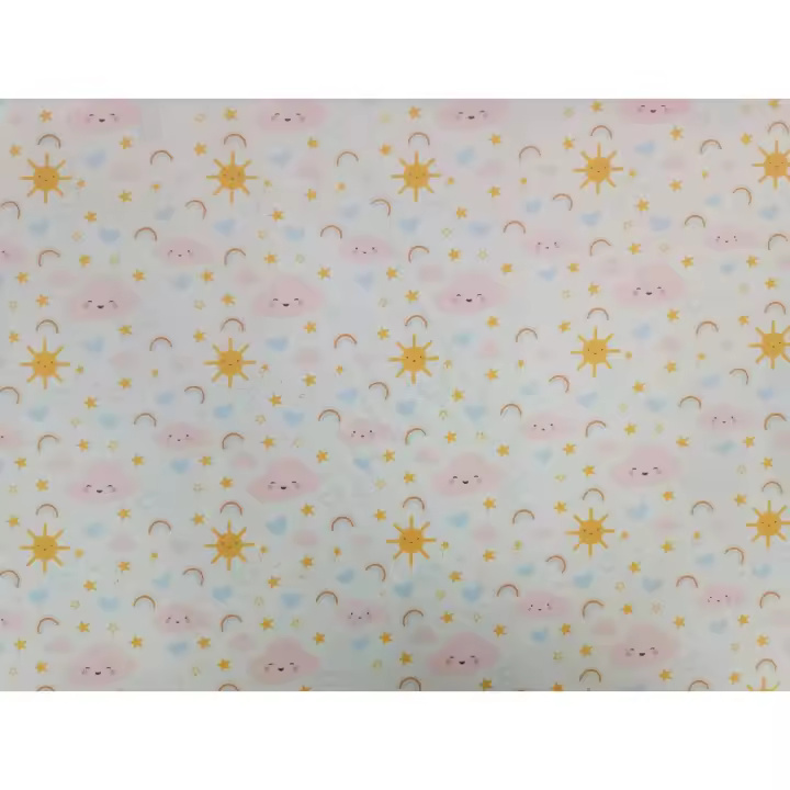 No Application - Popelin Estampado - Tela por Metro - Algodón - 100cm X 140cm - Unidad - Cortará - Medidas en una Sola Pieza - 1