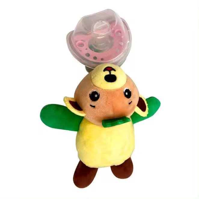 Chupete intercambiable con peluche de Bubba Tropibear Frootimals FT00018 - 1