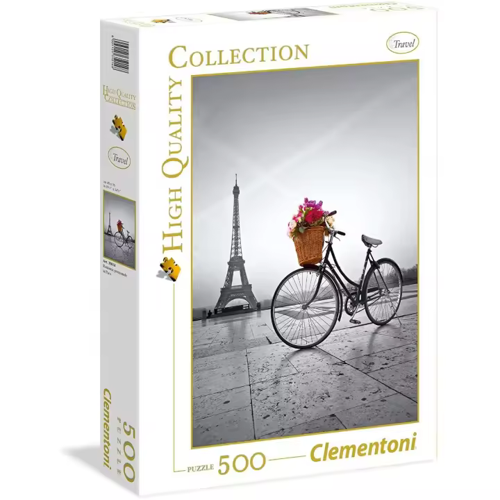 Clementoni, high quality collection, romantic, puzzle, unisex, 500 pcs - 1