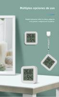 Sensor De Temperatura Y Humedad Bluetooth Tuya Mini Con Pantalla LCD Higrómetro Inteligente Control Remoto Por App Para El Hogar - details 8