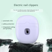 Automatic Nail Cutter with 2 Speed, Cordless Rechargeable Fingernail Cutter and Nail Scraps Storage, with LED Light, Portable Nail File - details 1
