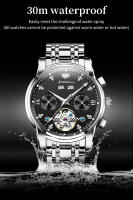 Reloj Métrico Automático Multifuncional JSDUN Para Hombres Elegante Reloj De Pulsera Casual Con Manos Luminosas Resistente Al Agua Y Choque - details 9