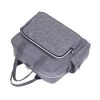 Bolsa de pañales para bebé, bolso de viaje impermeable para mamá, bolsos de hombro para cochecito de mamá - details 2