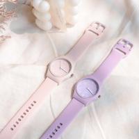 Reloj De Cuarzo Para Niños Y Niñas 36mm Color Caramelo Resistente Al Agua Con Correa De Silicona Moda Y Casual Para Estudiantes - details 21