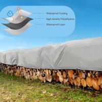 Lona impermeable: Lona de plástico Grueso con ojales, cubierta protectora plateada Gruesa para Exterior, debajo de tiendas de campaña, camping, Barcos, patios, Piscinas y autocaravanas. - details 1