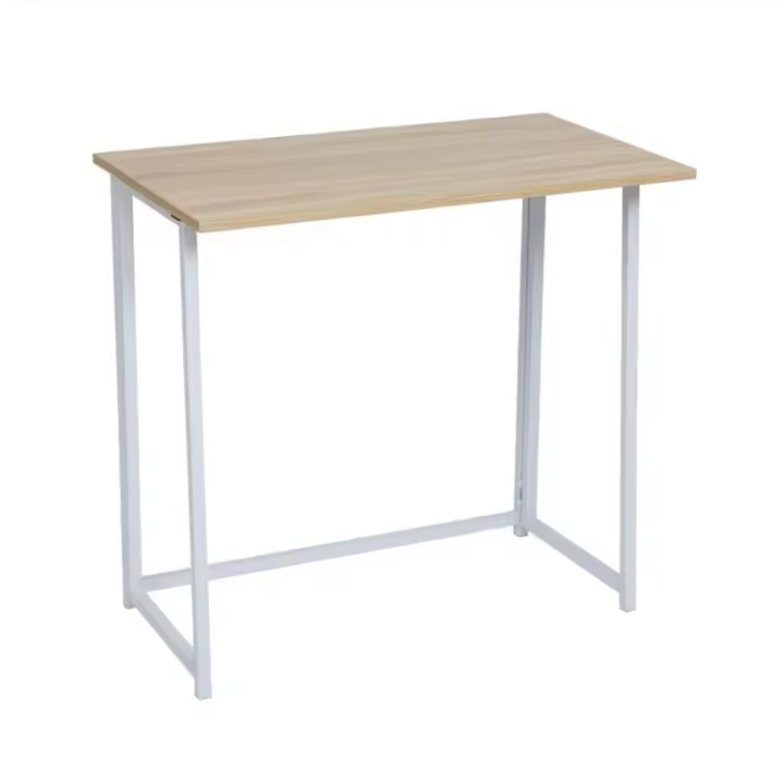 XOCOTŌ® Mesa Escritorio Lily 70x50x90cm / Will [Plegable] 80 x 45 x 75.5cm - Mesa de oficina en Madera Roble, Modelo Claro, Nórdico - XOCOTŌ® OFFICE COLLECTION - 1