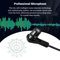 Receptor Transmisor De Microfono Inalámbrico UHF 2.4G Para Saxofón Trompeta Bajo Flute Instrumentos Música Wireless - details 2