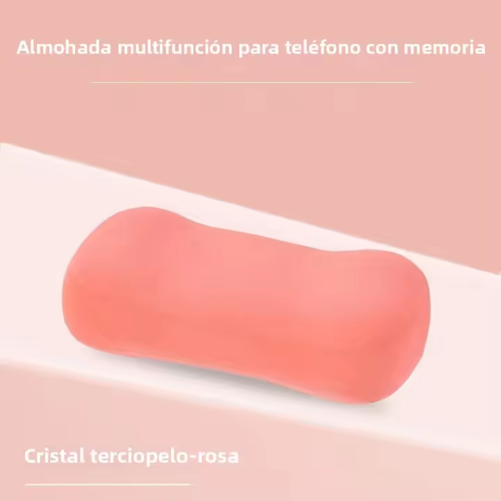 Cojín Portátil Pequeño De Memoria Para Oficina Comida Siesta Viaje Cervical Vertebra Almohada De Espuma 100% Algodón Con Funda De Seda Y Velocidad - 1