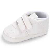 Zapatos De Bebé Blancos Niños Y Niñas Suela Suave Transpirables Zapatillas Deportivas Infantiles Tamaño Adecuado Para Edad 0-1Año - details 7