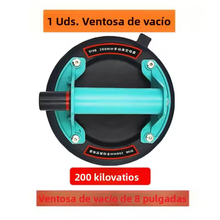 Nueva Boquilla De Succión Potente De 8 Pulgadas Y 200KG Para Levantamiento De Objetos Herramientas De Mano Resistentes Y Duraderas - 1