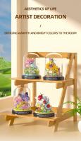 Juego De Construcción De Bloques Insectos Y Flores Set De Abeja Mariposa Y Plantas Con Cubierta Antisuciedad Juguetes DIY Para Niños Regalos De Navidad Educativo Y Divertido Para Adolescentes Y Adultos - details 5