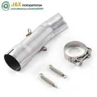 Escape Slip on FZ800 Para Yamaha FZ8N FZ8 FZ800 2010-2015 Muffler De Escape Universal Material De Acero Inoxidable 304 O Fibra De Carbono - details 0