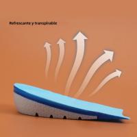 Almohadillas De Succión De Talón De Silicona 1.5cm Para Hombres Y Mujeres Insertos De Zapatos Con Elevación De Altura Absorción De Choque 1 Paquete - details 4