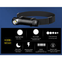 Linterna Frontal LED Recargable USB 18650 Torcha De Camping Super Brillante Con Rotación De 180 Grados Y Luz De Cola Magnética Para Trabajo - details 5