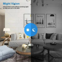 Cámara Mini HD 1080P WiFi IP Inteligente Para El Hogar Con Visión Nocturna AI Humana Vigilancia De Seguridad Inalámbrica Camcorder Audio Video - details 6