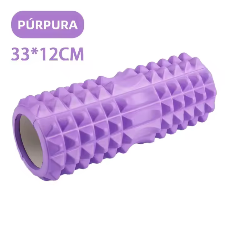 Roller De Espuma Para Masaje Profundo Alivio De Dolor Lumbar Rodillo De Masaje Para Auto-masaje Ejercicio Yoga Pilates - 1