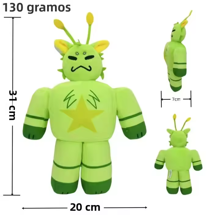 Muñeco De Peluche Anime Gnarpy Descubriendo La Internet Cojín De Tamaño Mediano Para Decoración Del Hogar Y Regalo Para Niños Relleno De Algodón PP - 1