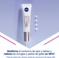 NIVEA Cellular Expert Filler Contorno de Ojos y Labios Antiarrugas 24h con Ácido Hialurónico y Ácido Fólico – Pack 3 x 15 ml - details 1