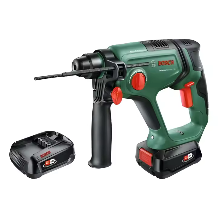 Taladro Percutor a Batería Bosch Universalhammer 18V - 2 Baterías 2,5 Ah - SDS Plus - Maletín de Transporte - 1