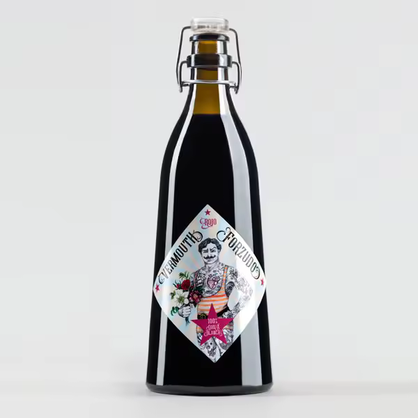 VERMUT ROJO FORZUDO. LOTE 3 BOTELLAS - 1