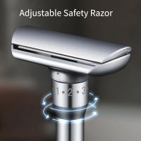 Ajustable Cuchilla De Seguridad Con Sistema De Reemplazo De Hojas Seguro Presiona Para Abrir 1 Cuchilla 5 Hojas Para Hombre Y Mujer - details 3