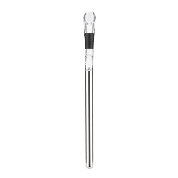 InnovaGoods - Set de Accesorios para Vino 5 Piezas, Enfriador y Aireador de Botellas 2 en 1, Estilo Elegante, Acero Inoxidable, Tapón, Con Varilla - 1