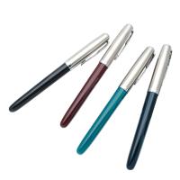 Bolígrafo De Tinta Jinhao 86 Con Tapa Plateada Y Clips Punta EF 0.38mm Resina Clásica Regalo Para Estudiantes Oficina Negocios Escritura - details 0