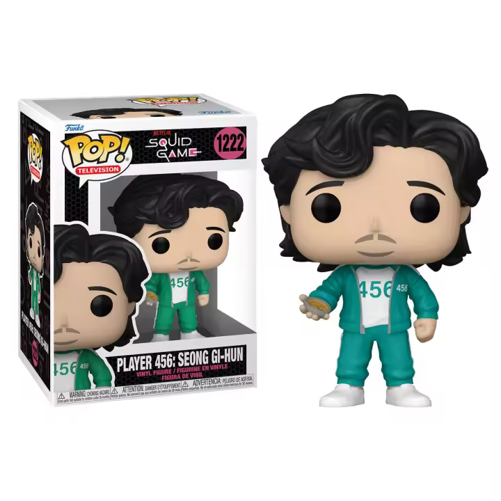 Funko Pop El Juego del Calamar Serie Seong Gi-Hun 1222 - 1