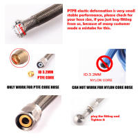 Hundón De Freno De Acero Inoxidable Tejido Con PTFE Para Motocicleta AN3 5m/Lote Hundón De Fluido Hidráulico Para Aceite Y Combustible - details 0