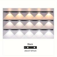 Luz De Armario LED Con Sensor De Movimiento Ultra Delgada Para Cocina Dormitorio Armario Luz Nocturna Inteligente Inducción - details 5