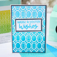 Carpeta De Emboss 3D Ovalo Doodle Sólido Y Hueco Para Scrapbooking Y Manualidades DIY Texturizado Stencil - details 1