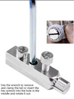 Juego De Herramientas De Reparación De Tubos Rotos Con Llave De Tapa Y Extraccción De Hilo 4/6 Puntos Herramienta Manual Para Reparación De Válvulas Y Quemadores - details 6