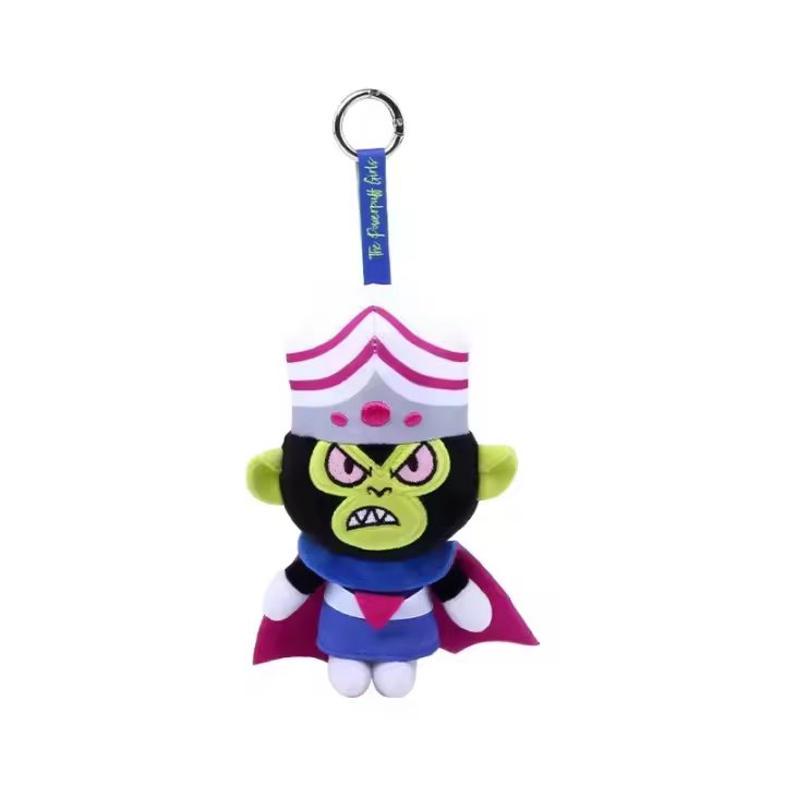 Muñeco De Peluche Coleccionable De 25cm De the Powerpuff Girls Movie Villains - Princess Morbucks Y Mojo Jojo Personajes De Peluche De Polyester Para Adultos Y Niñas - 1