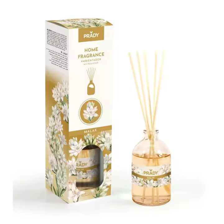 Mikado Ambientador Prady 100ml – MALAK | Aroma Duradero para el Hogar - 1