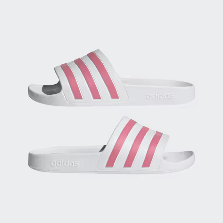 CHANCLA ADIDAS ADILETTE AQUA BLANCO ROSA - 1